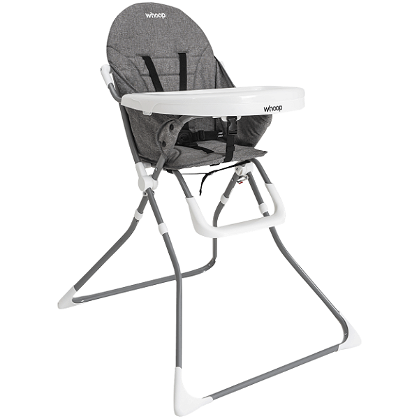Cadeirinha de Alimentação Kiddo Vectra+ Melange Cinza