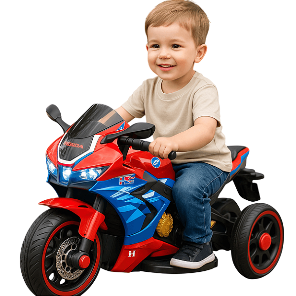 Moto Elétrica Bang Toys Honda CBR Edge Titan Vermelha 12V