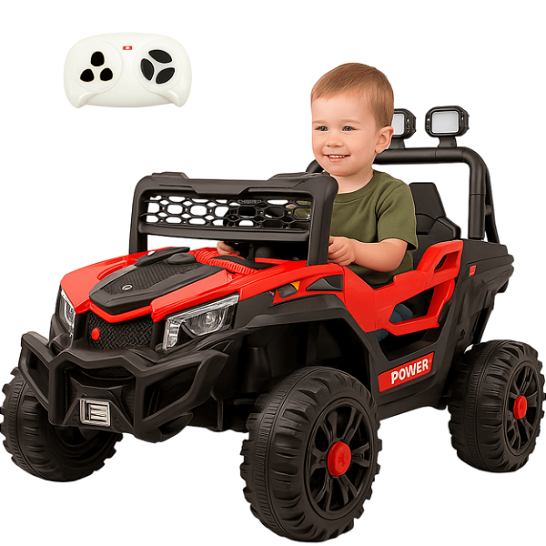 Carro Eletrico Bang Toys UTV Volt-4 Vermelho 12V Controle