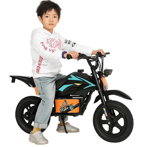 Moto Elétrica Infantil Bang Toys Trail Titan Preto 24V