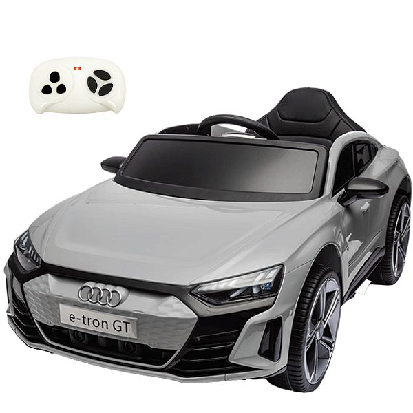 Carro Elétrico Infantil Zippy Toys Audi e-tron Sportback Cinza 12V
