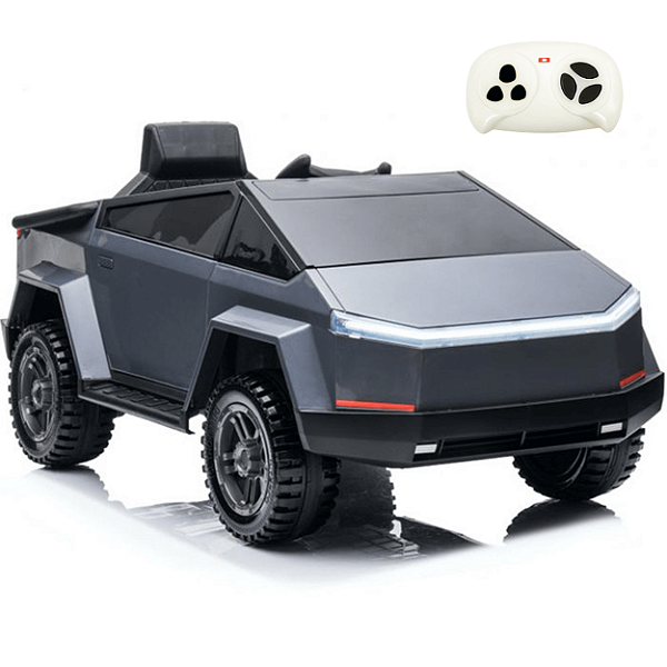 Carrinho Elétrico Infantil Unitoys Supertruck Prata 12V