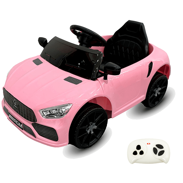 Carro Elétrico Bang Toys Striker X9 Rosa12V com Controle Remoto