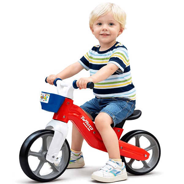 Bicicleta de Equilíbrio Infantil Maral Balance Bike aro 12 Vermelha