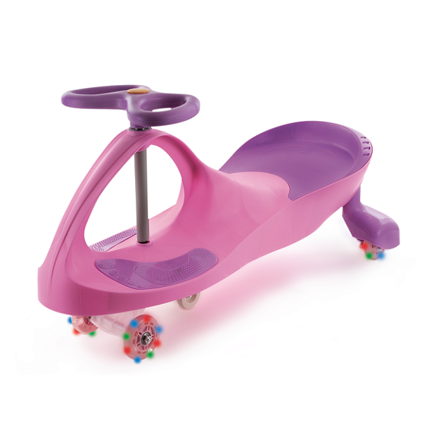 Carrinho de Rolimã Infantil Zippy Toys Gira Car 360 Rosa