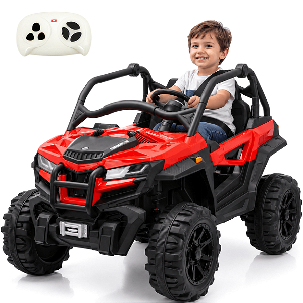 Carro elétrico Bang Toys UTV Fast Vector Vermelho 24V Controle