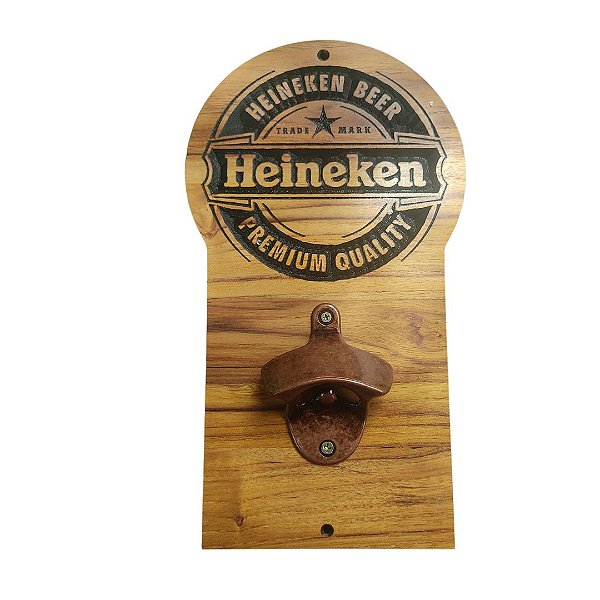 Abridor de garrafa parede Heineken