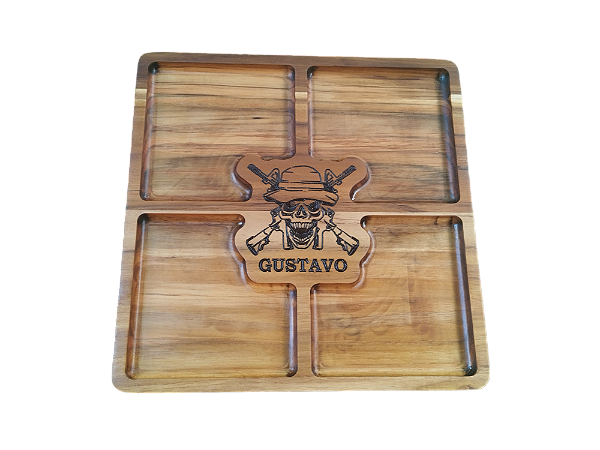 Petisqueira quadrada