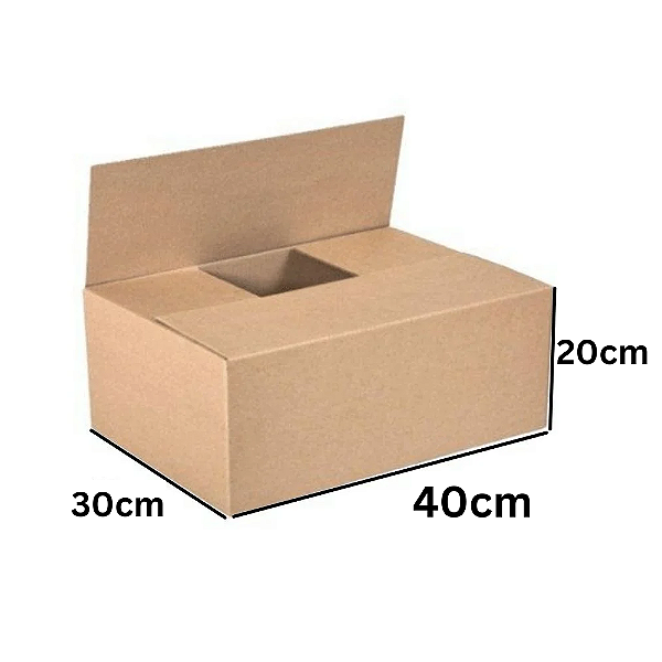 Caixa de Papelão 40x30x20 - Pack 50 unidades