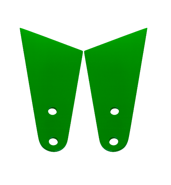 Kit com Limpador do disco de corte John Deere - Esquerdo e Direito CQ38383