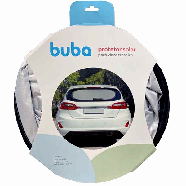 Protetor Solar Blackout Para Vidro Traseiro Carro - Buba