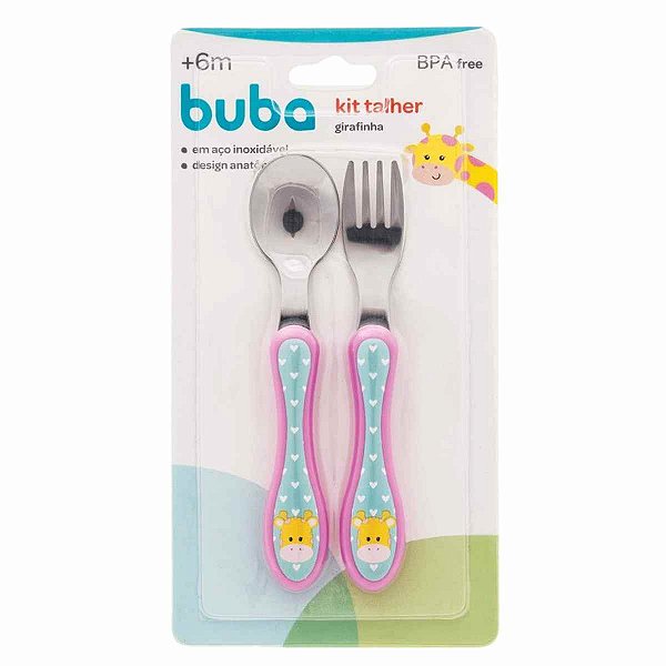Kit Talher Girafinha +6m - Buba