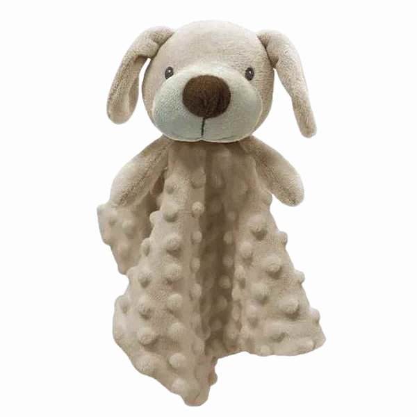 Naninha Laço Bebê Minha Primeira Naninha  - Bege - Cão