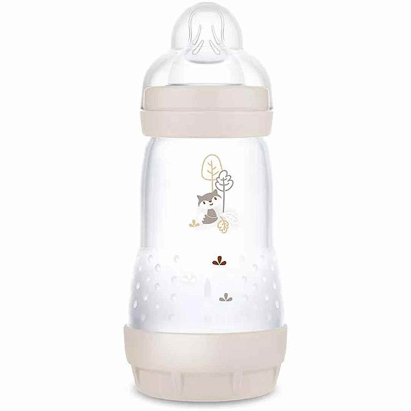Mamadeira Mam Easy Start 260ml +2m - Com Bico de Fluxo Médio Anticólica e Autoesterelizável