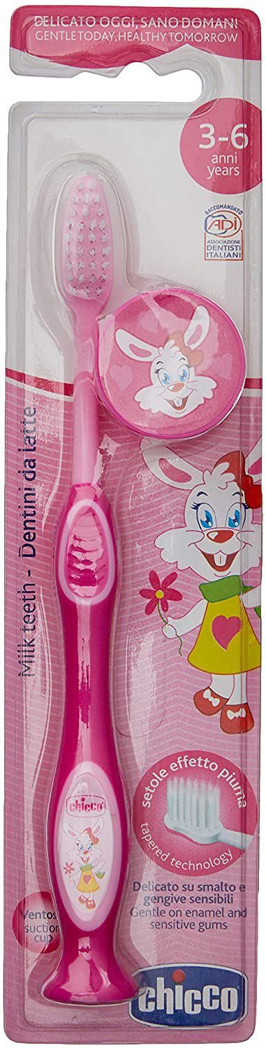 Escova de Dentes 3-6y - Rosa - Chicco