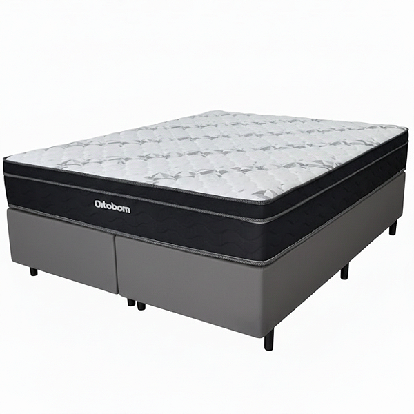 Cama Box King Molas Ensacadas Ortobom Dream Superpocket 193X68X203