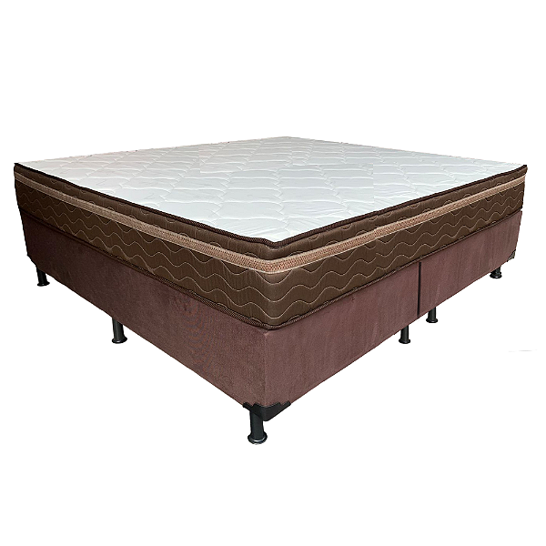 Cama Box Queen Molas Ensacadas Ortobom Pantanal Superpocket 158X67X198