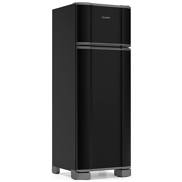 Refrigerador Esmaltec RCD38 PRO 306L 2 Portas duplex Preta 127V