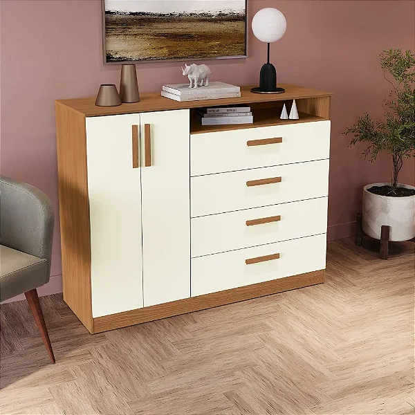 Comoda T266 Kappesberg Freijó Off White