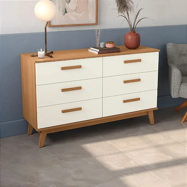 Comoda T268 Kappesberg Freijó Off White