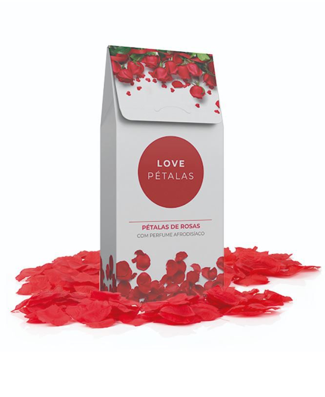 Love Pétalas Rosa Vermelha Perfumada – Contém 100 Pétalas