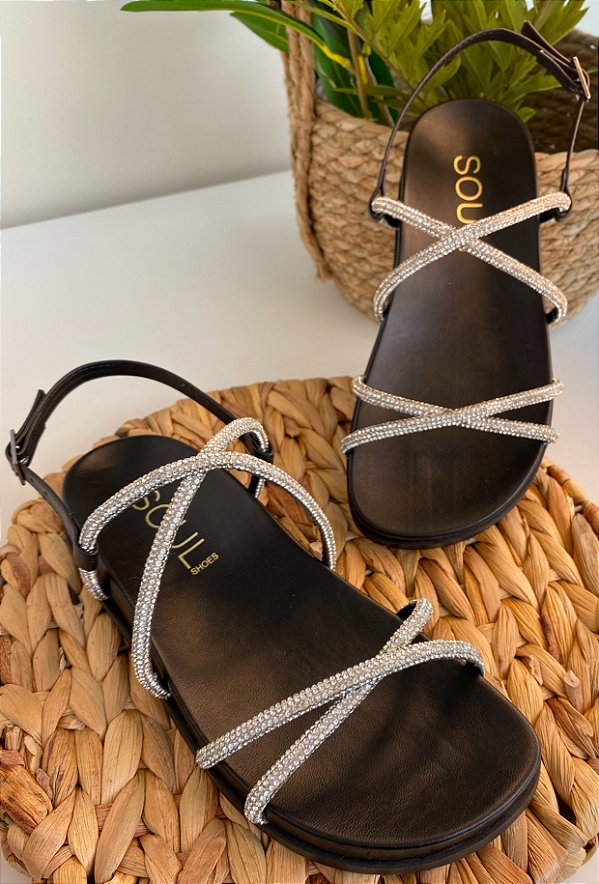 Rasteira sales birken feminina