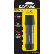 Lanterna Profissional Indestrutível Rayovac 300 lumens