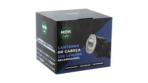 Lanterna de Cabeça Recarregável Mor 230 lumens