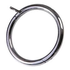 Argola nasal bovina inox rosca 90 mm externo  - AGROZOOTEC