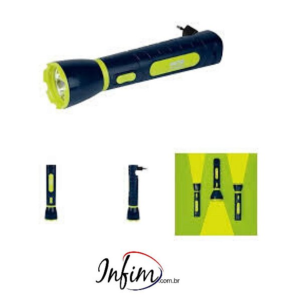 Lanterna Power Led 65 Lumens Recarregável BIVOLT