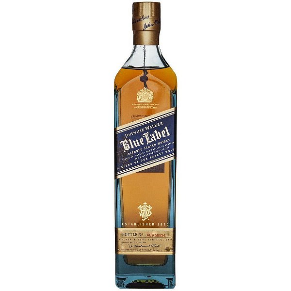 Whisky johnnie walker blue label 750ml