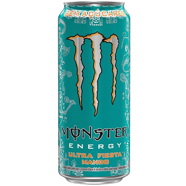 Energético Monster Ultra Fiesta 473ml Cx. 6un