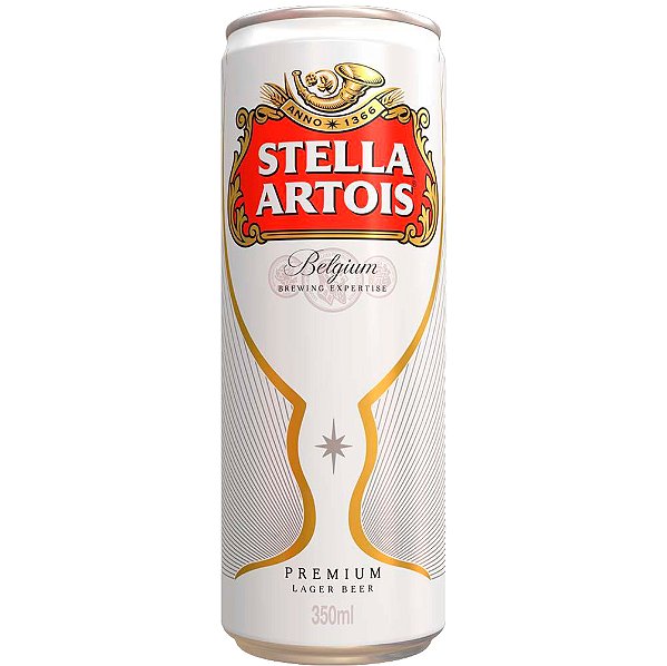 Cerveja Stella Artois 350ml Cx. 8un