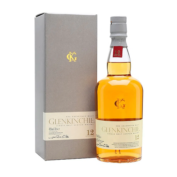 Whisky Glenkinchie Single Malt 12 Anos 750ml