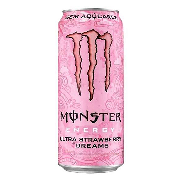 Energético Monster Strawberry 473ml Cx. 6un