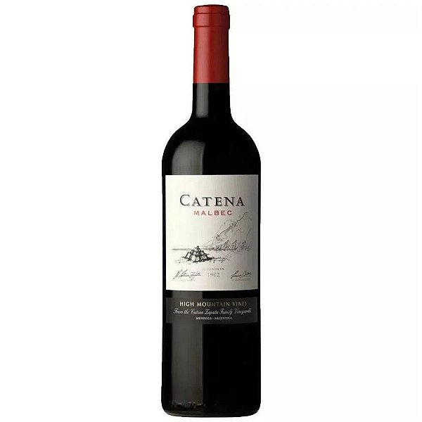 Vinho argentino catena malbec 750ml