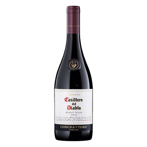vinho casillero del diablo pinot noir 750ml