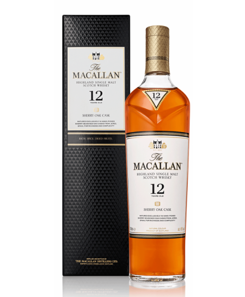 Whisky the macallan sherry oak 12 anos 700ml