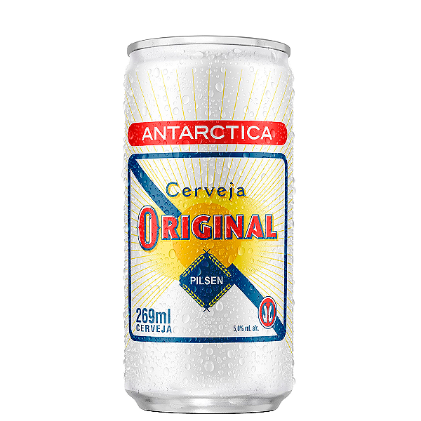 Cerveja Antarctica Original 269ml Cx. 15un