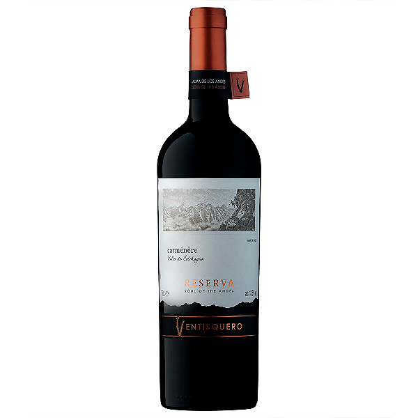 Vinho Vestiqueiro Reserva Alma De Los Andes Carmenere 375ml