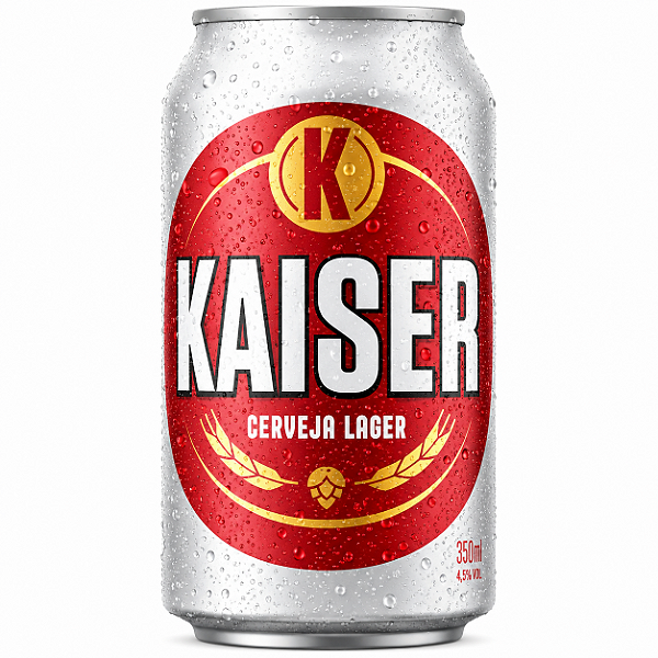 Cerveja Kaiser 350ml Cx. 12un