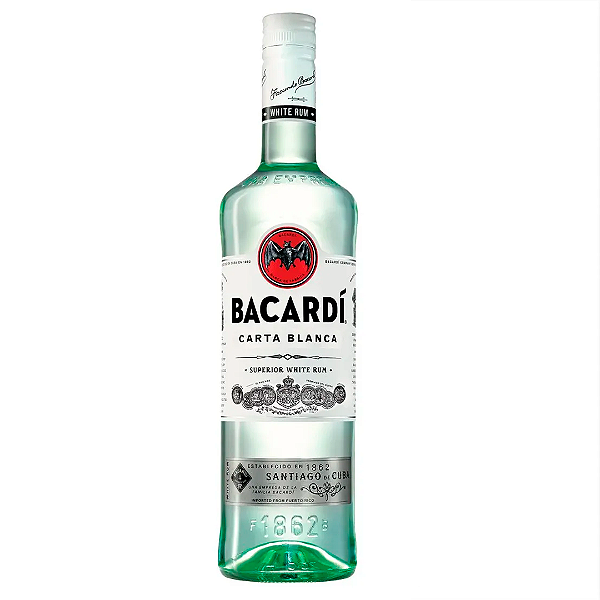 Rum Bacardi Carta Blanca 980ml