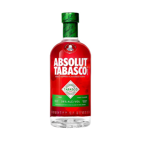 Vodka Absolut Tabasco 750ml