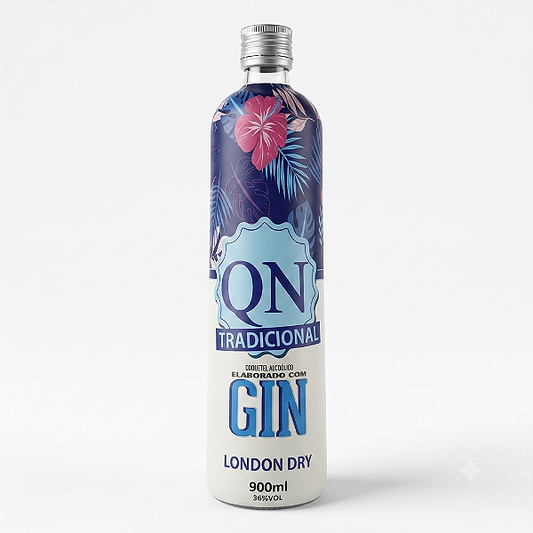 Gin Qn Dry Gin 900ml