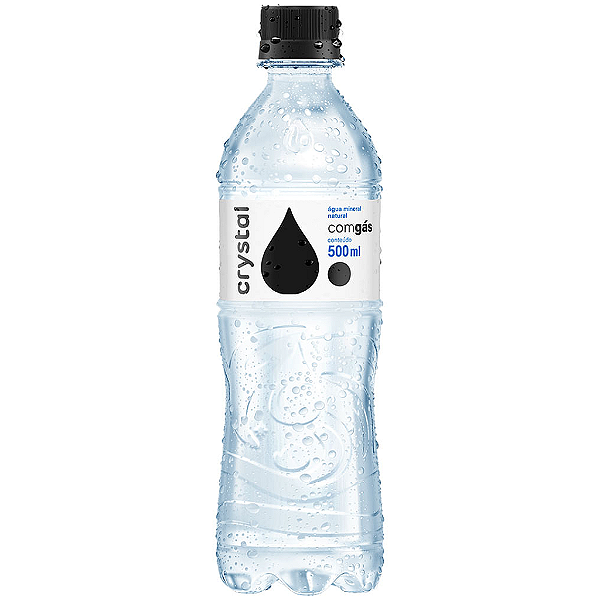 Água Crystal C/ Gás 500ml Cx. 15Un