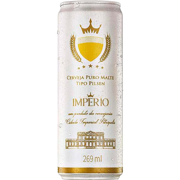 Cerveja Imperio Pilsen 350ml Cx. 12un