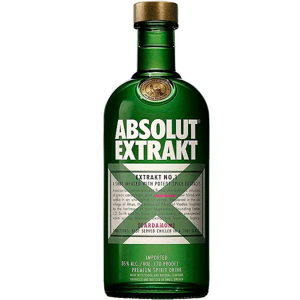 Vodka absolut extrakt 750ml