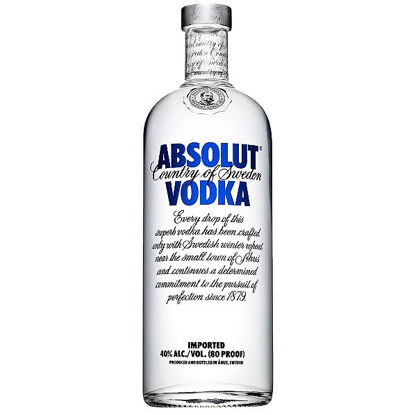 Vodka absolut tradicional 1l