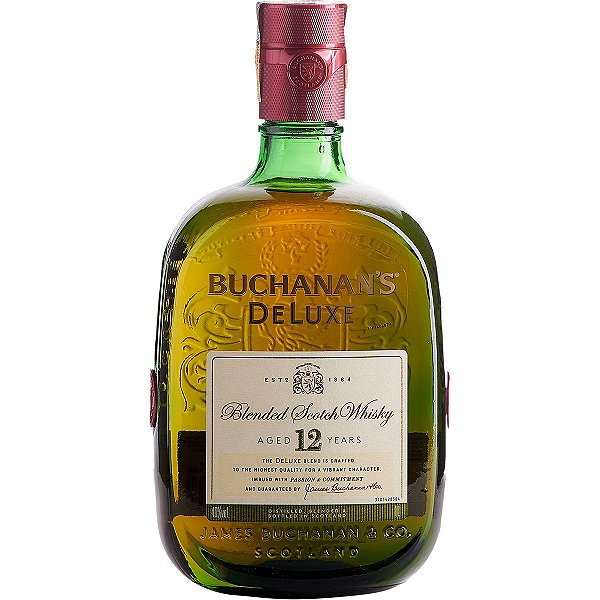Whisky 12 anos De Luxe BUCHANANS 1l