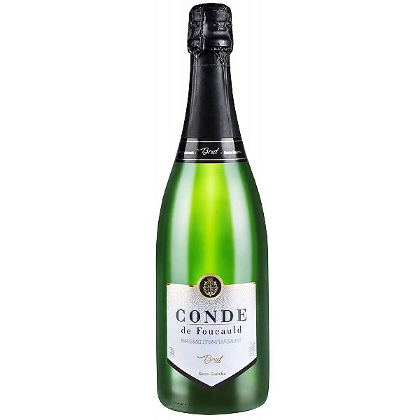 espumante conde de foucauld branco brut 750ml